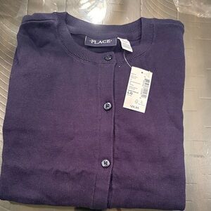 The Children's Place Rich Purple Kids Sweater